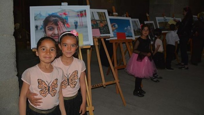 Köy çocukları Anadolu hayatını fotoğrafladı