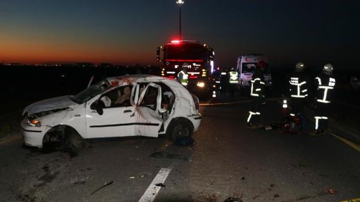 Aksaray'da kaza: 2 ölü 5 yaralı