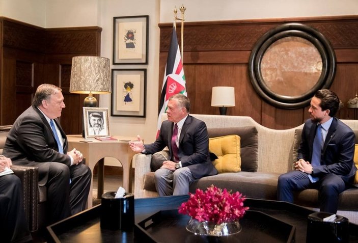 ABD Dışişleri Bakanı, Ürdün Kralı ile görüştü