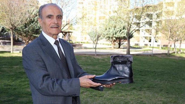 72 yaşındaki 'mucit'ten ısıtıcılı bot tasarımı