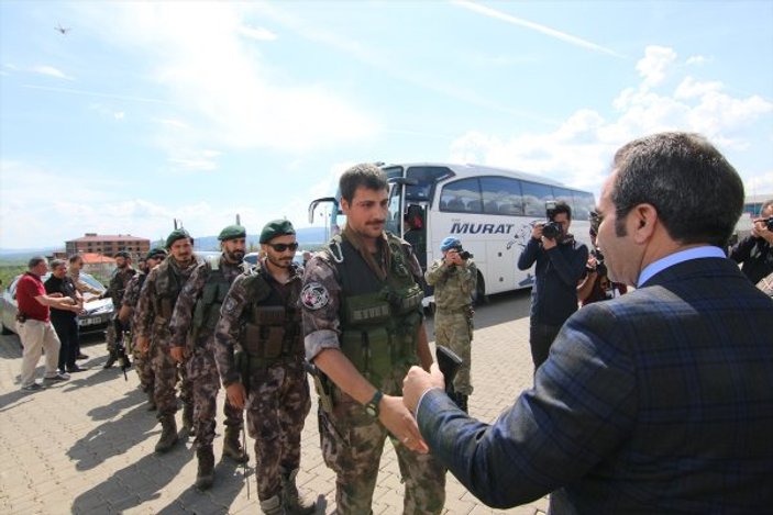 Afrin'deki PÖH'ler birliklerine döndü