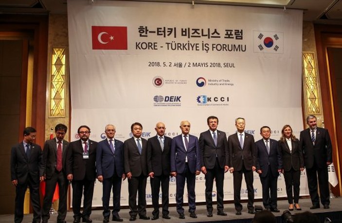Cumhurbaşkanı Erdoğan Güney Kore'de