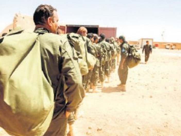 Suriye'de YPG'li teröristlere Amerika desteği