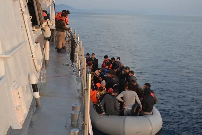 İzmir’de 113 kaçak göçmen yakalandı