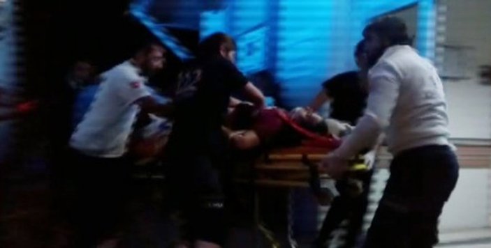 FETÖ'den ihraç edilen zanlı polis memurunu yaraladı