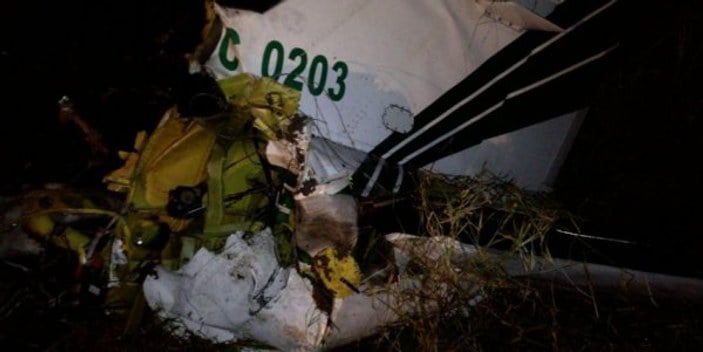 Kolombiya'da eğitim uçağı düştü: 4 ölü