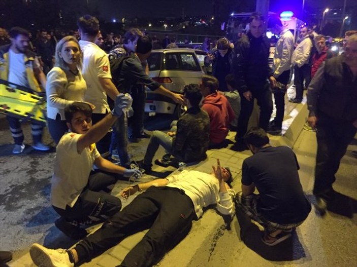 Kadıköy'de trafik kazası: 1'i ağır 6 yaralı