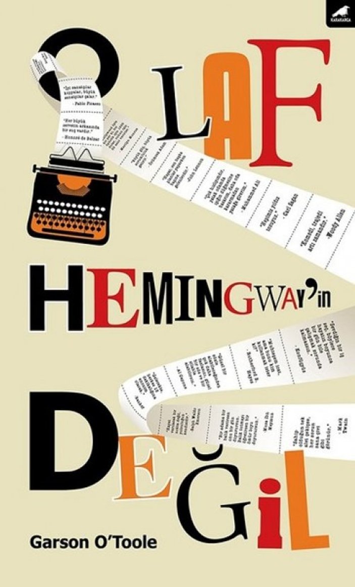 Günün kitabı: O Laf Hemingway’in Değil