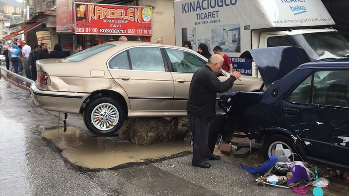 Ankara'da sel felaketi: 3 yaralı