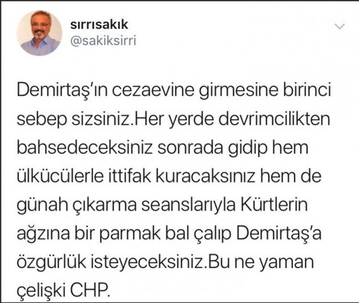 CHP-HDP arasında 24 Haziran kavgası