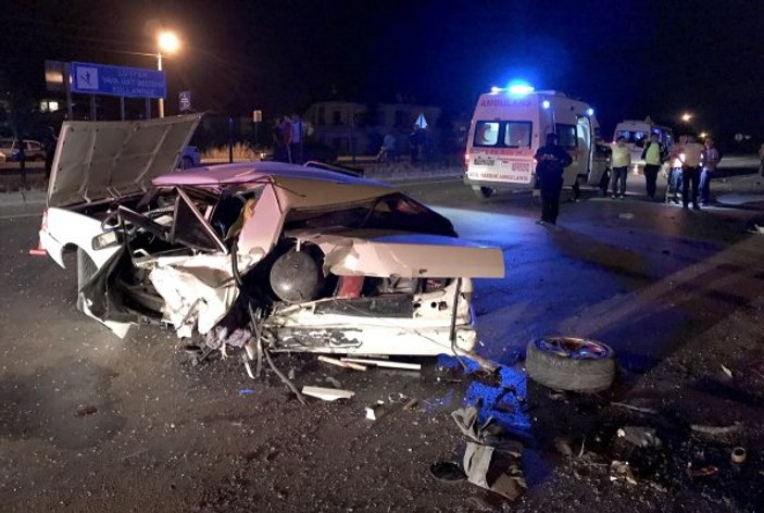 Fethiye'de trafik kazası: 4 yaralı