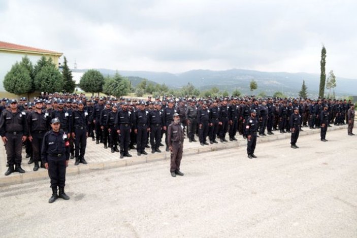 Afrin'de yerel polislerin eğitimleri tamamlandı