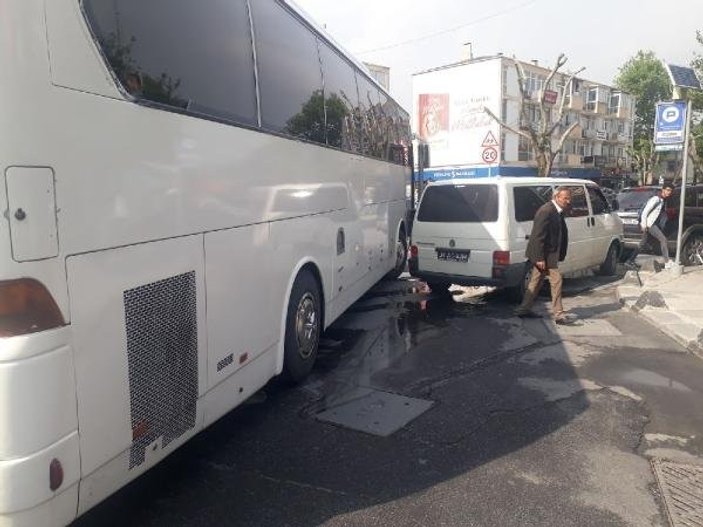 Beşiktaş'ta sürücülerin park kavgası: 1 yaralı