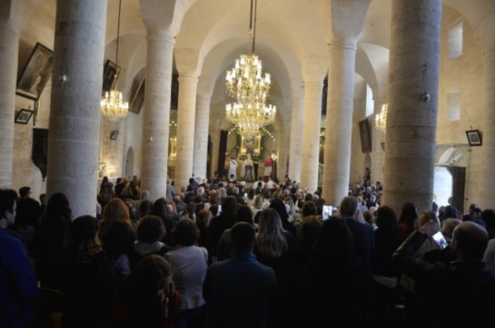 Tarihi Meryem Ana Kilisesi ibadete açıldı