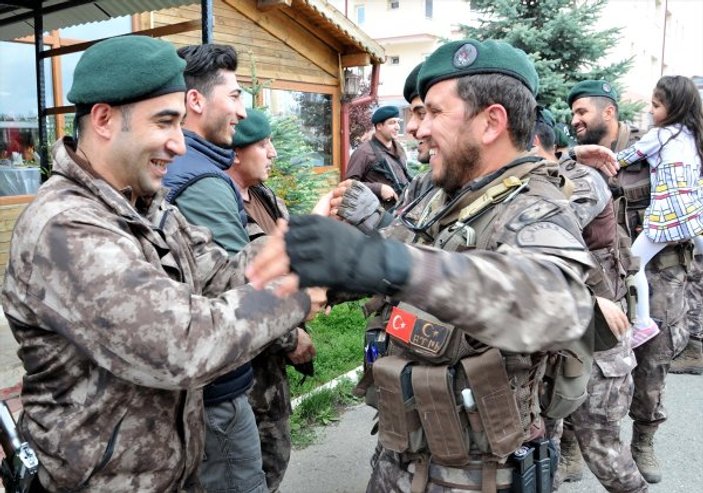 Afrin'de görev yapan kahramanlar yurda dönüyor
