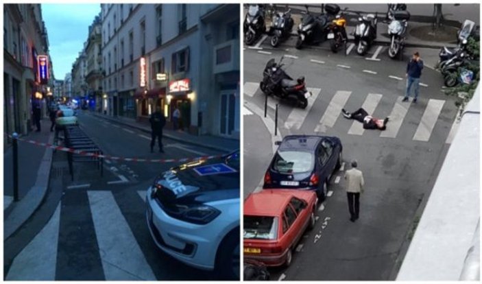 Paris'te bıçaklı saldırı