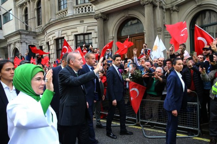 Cumhurbaşkanı Erdoğan İngiltere'de