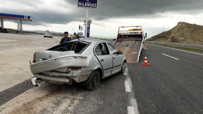 Diyarbakır'da otomobil takla attı: 7 yaralı 
