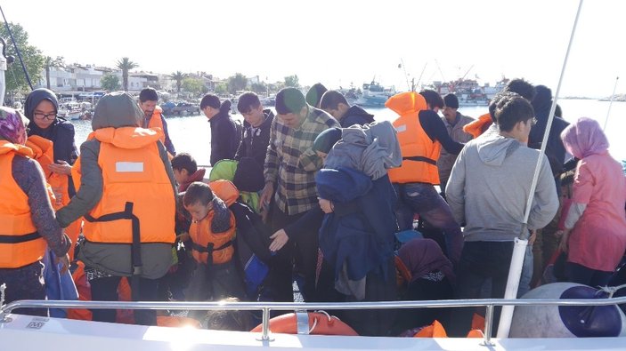 Çanakkale’de 40 mülteci yakalandı