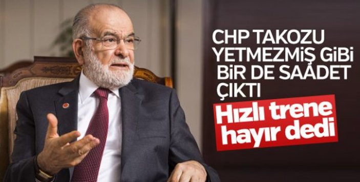 Karamollaoğlu, 1 yıl önce eleştirdiği YHT'ye binmişti