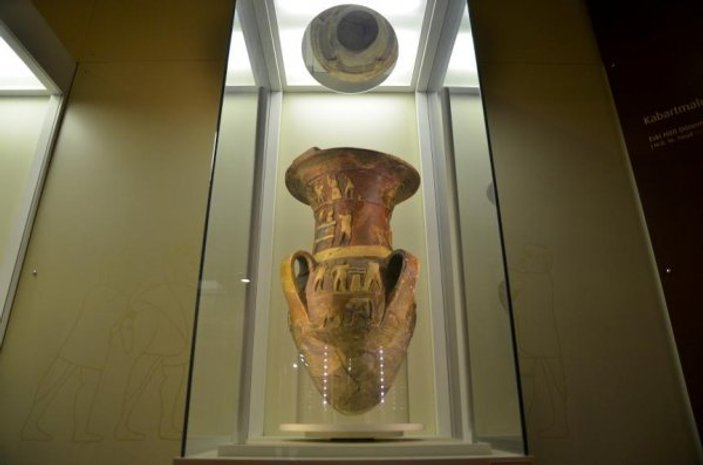 Anadolu geçmişine ışık tutan vazo