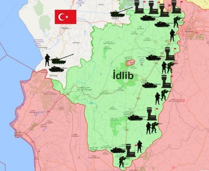 TSK'dan İdlib'e 12. gözlem noktası