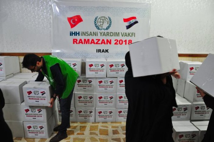 Iraklı mazlumların yardımına Ramazan'da İHH koşuyor
