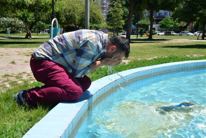 Adana'da sıcak bunaltmaya başladı