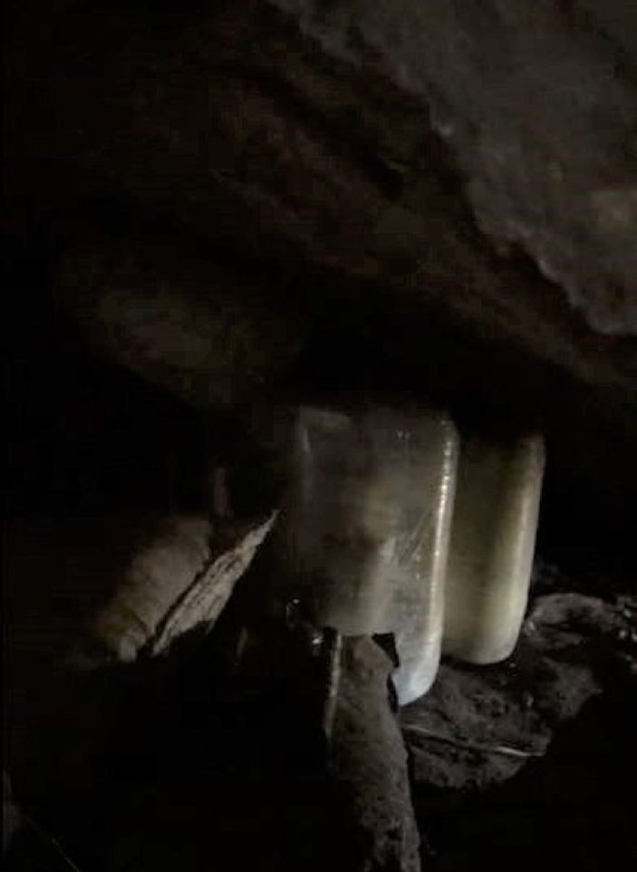 Kuzey Irak'ta 35 EYP'nin olduğu mağara yok edildi