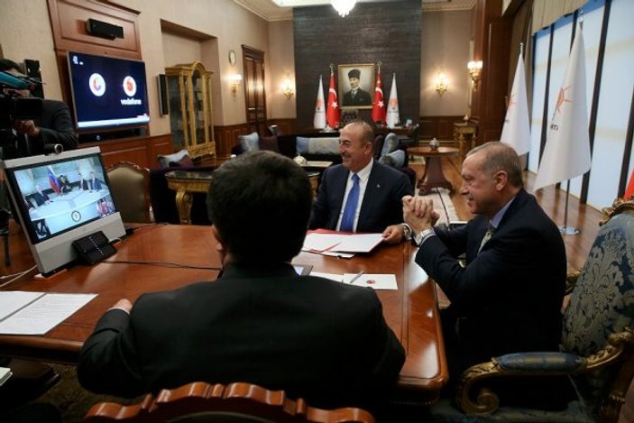 Erdoğan telekonferans yöntemiyle Venezuela'yla anlaştı