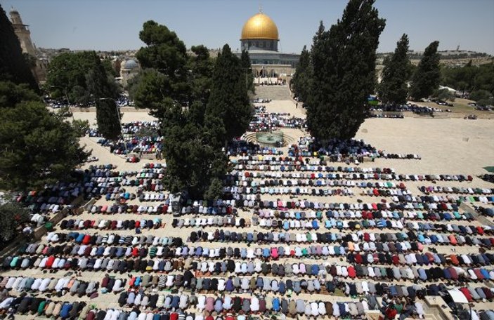 Filistin'de Ramazan'ın ilk Cuma'sı