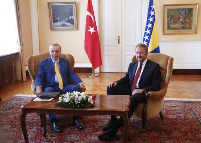 Cumhurbaşkanı Erdoğan Bosna'ya geldi