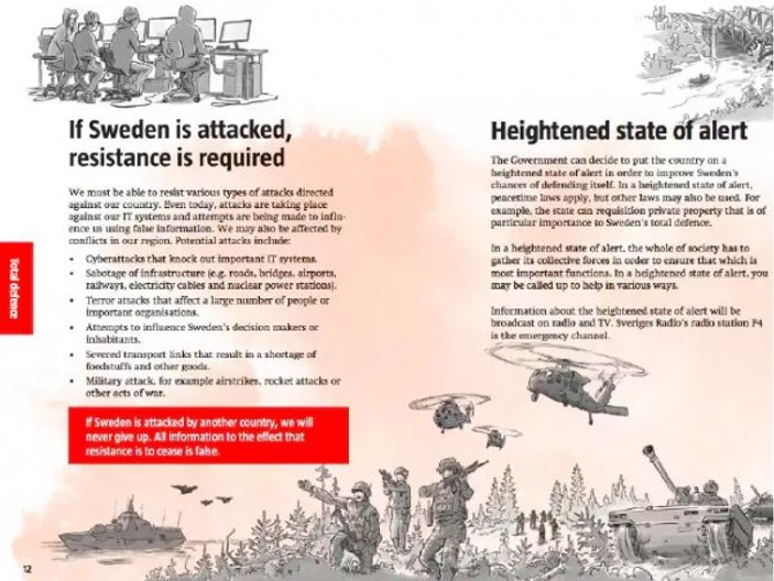Asırlardır savaş olmayan İsveç'te savaşa hazırlık çağrısı