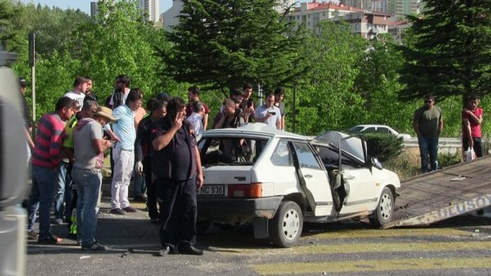 Uşak'ta trafik kazası: 1 ölü