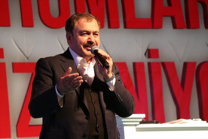 Bakan Eroğlu, sahurda temel attı