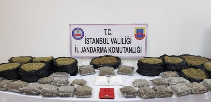 İstanbul'da 40 kilo uyuşturucu ele geçirildi
