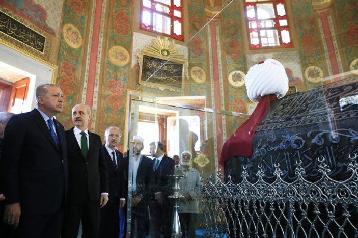 Fatih Sultan Mehmet Han Türbesi açıldı