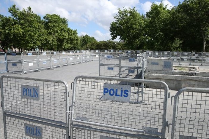 Gezi Parkı çevresinde güvenlik önlemleri