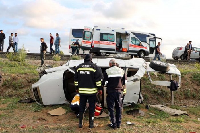 Yozgat'ta trafik kazası: 3 ölü