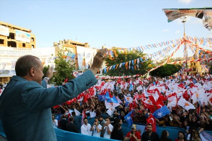 Erdoğan Aksaray'da