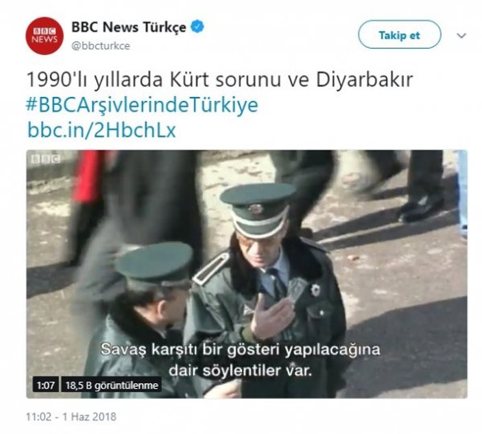 BBC Türkçe'nin yeni provokasyonu