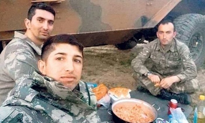 Şehit düşen 3 askerimizin son iftarı