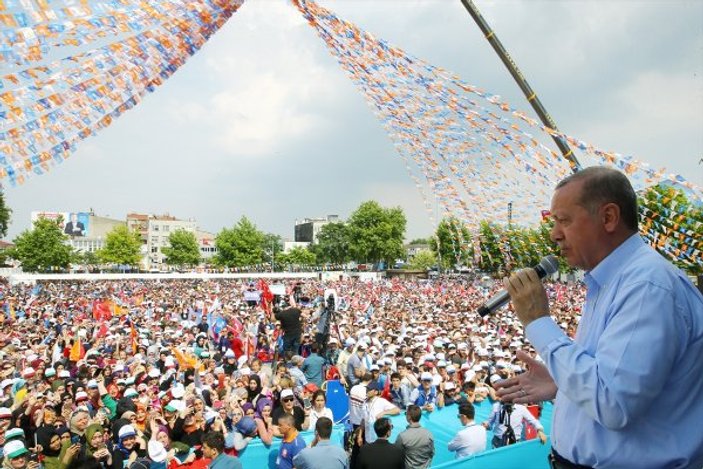 Erdoğan'dan İnce'ye prompter yanıtı
