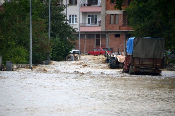Kastamonu'da şiddetli yağış
