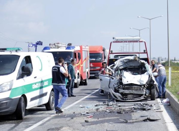 Ankara'da feci kaza: 2 ölü