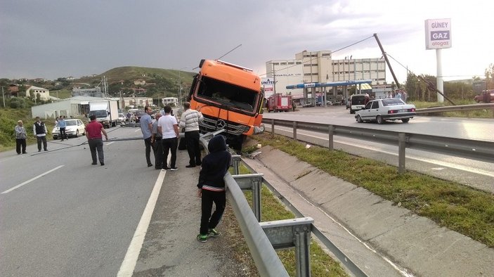 Çorum'da trafik kazası: 1 yaralı