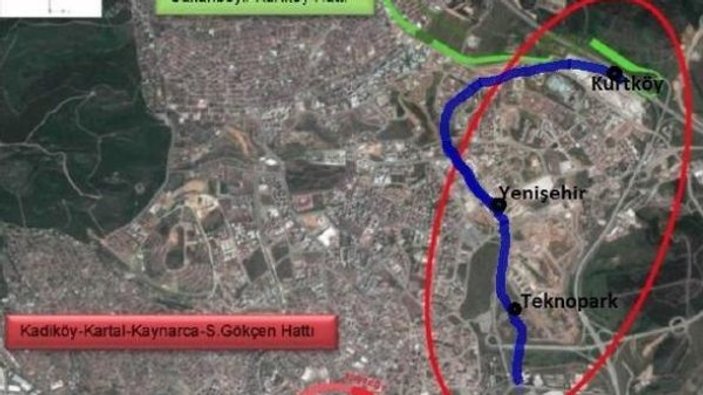 Sabiha Gökçen- Kurtköy Metro Hattı 2020'de açılacak