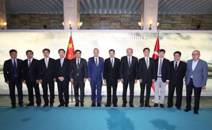 İBB Başkanı Uysal Çinli mevkidaşını ağırladı