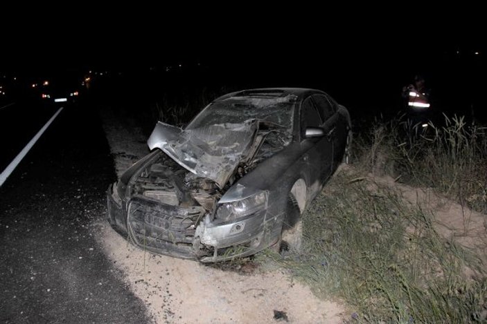 Aksaray'da trafik kazası: 2 ölü 4 yaralı