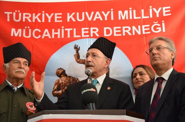 Kılıçdaroğlu kalpak taktı